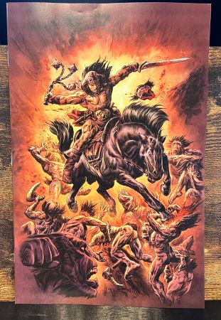 Conan the Barbarian #27 Doug Braithwaite Virgin variant (Titan Comics)