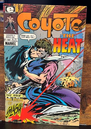 Coyote #11 1st interior story art by Todd McFarlane (Epic Comics)