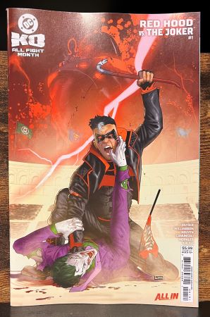 DC K.O. Red Hood vs the Joker #1 Taurin Clarke Card Stock Variant (DC Comics)