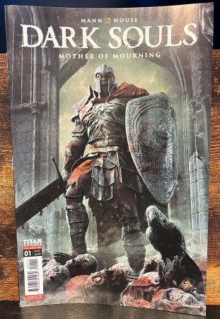 Dark Souls Mother of Mourning #1 cover A Bjorn Barends (Titan Comics)