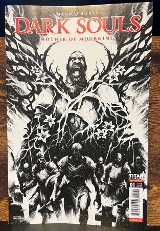 Dark Souls Mother of Mourning #1 cover H Maan House Inks variant (Titan Comics)