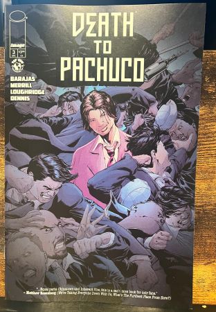 Death to Pachuco #3 Tony Parker variant cover (Image Comics)