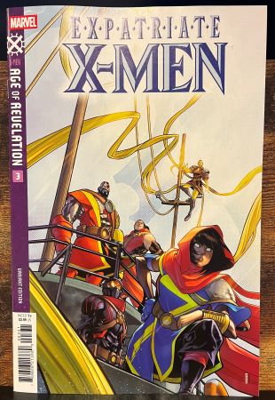 Expatriate X-men #3 [AOR] David Baldeon variant (Marvel Comics)