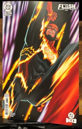 Flash #28 Eric Canete Card Stock Variant (DC Comics) DC K.O. Tie-in