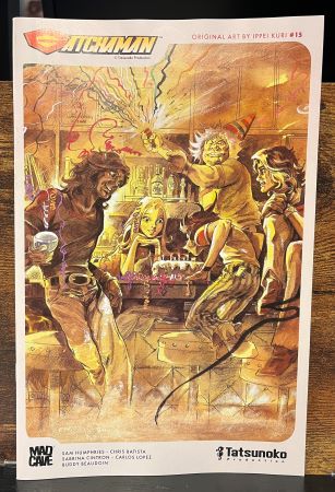 Gatchaman #15 cover B (Madcave Studios)