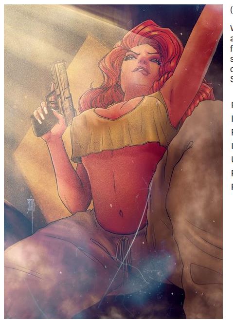 Heat Seeker Exposed a Gun Honey Series #3 Brao Unique Blind Polybagged variant (Titan Comics)
