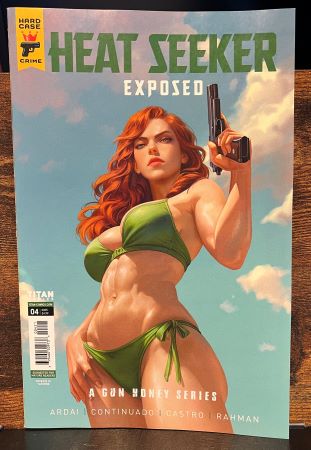 Heat Seeker Exposed #4 cover B Yasmine variant (Titan Comics)