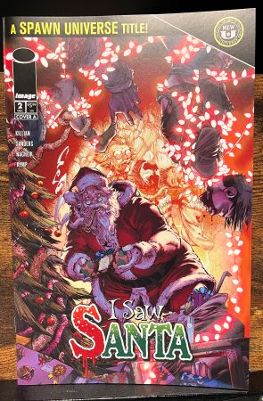 I saw Santa a Spawn Universe Christmas Story #2 cover A (Image Comics)