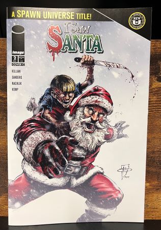 I saw Santa a Spawn Universe Christmas Story #2 cover C (Image Comics)