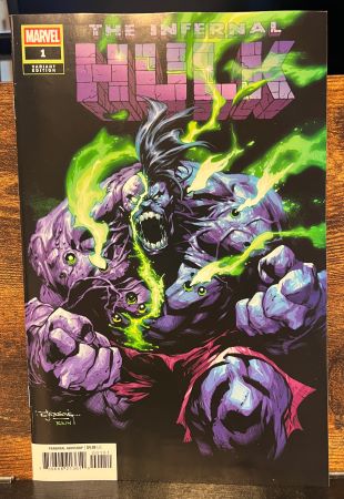 Infernal Hulk #1 Stephen Segovia variant (Marvel Comics)