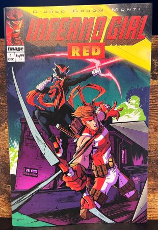 Inferno Girl Red #1 Daniel Bayliss Youngblood Team-up variant (Image Comics)