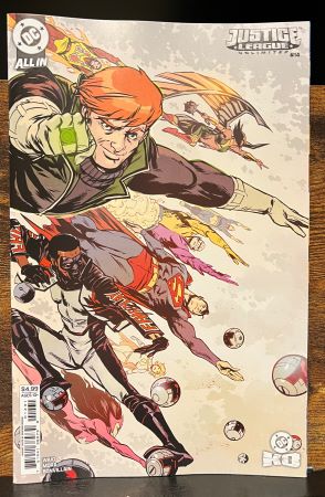 Justice League Unlimited #14 Sanford Greene Card Stock Variant (DC Comics) DC K.O. Tie-in