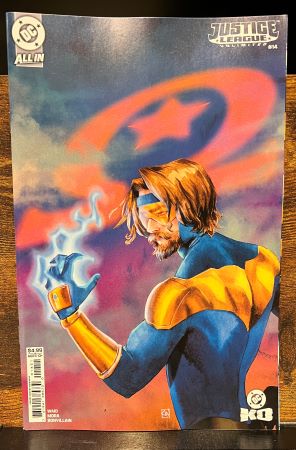 Justice League Unlimited #14 Kevin Wada Card Stock Variant (DC Comics) DC K.O. Tie-in
