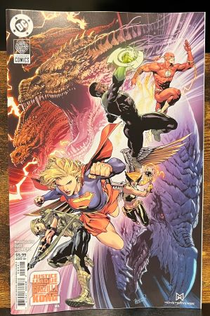 Justice League vs Godzilla vs Kong 2 #6 Carlo Pagulayan Card Stock Variant (DC Comics)