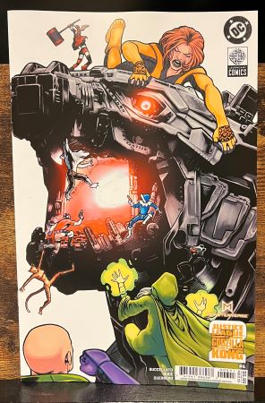 Justice League vs Godzilla vs Kong 2 #6 Kevin Maguire Card Stock Variant (DC Comics)