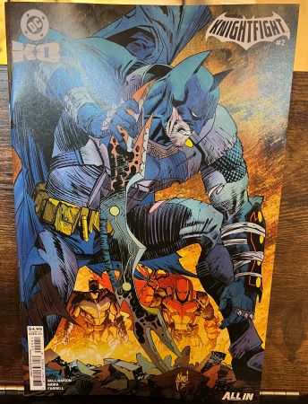 DC K.O. Knightfight #2 Guillem March Card Stock Variant (DC Comics)