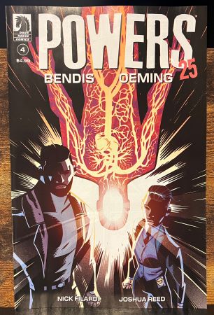 Powers 25 #4 cover A (Dark Horse Comics)