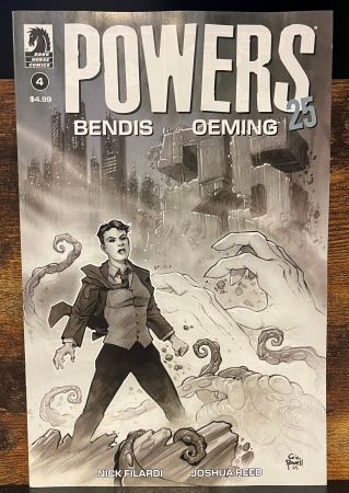 Powers 25 #4 cover B (Dark Horse Comics)