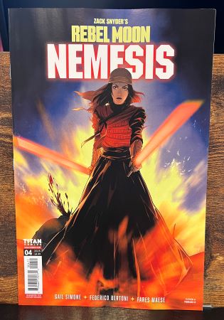 Rebel Moon Nemesis #4 (Titan Comics) Final Issue