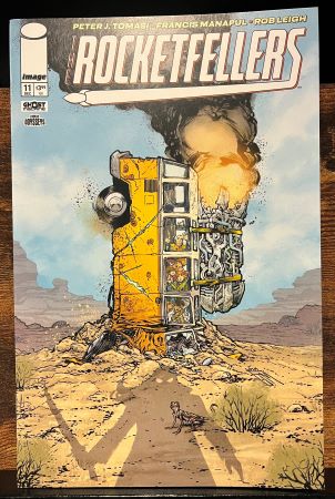 The Rocketfellers #11 cover A (Image Comics)