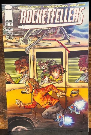 The Rocketfellers #11 cover B (Image Comics)
