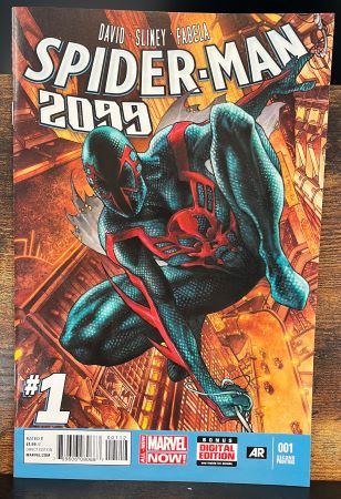 Spider-man 2099 #1 second print Simone Bianchi cover (Marvel Comics)