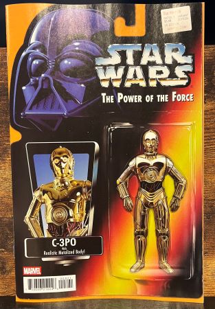 Star Wars #8 John Tyler Christopher Action Figure variant (Marvel Comics)