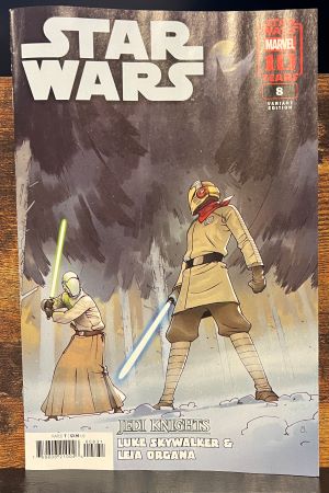 Star Wars #8 Luke & Leia Jedi Knights variant (Marvel Comics)