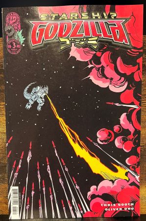 Starship Godzilla #3 cover B (IDW Publishing)