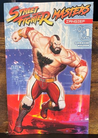 Street Fighter Masters Zangief #1 one-shot (Capcom/Udon)