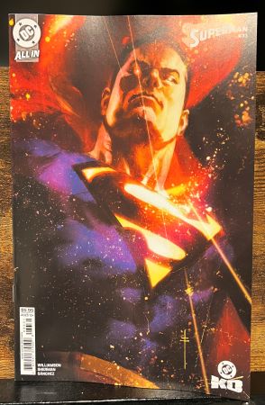 Superman #33 Sebastian Fiumara Card Stock Variant (DC Comics) DC K.O. Tie-in