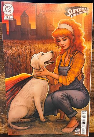 Superman Unlimited #8 Nathan Szerdy Card Stock Variant (DC Comics)