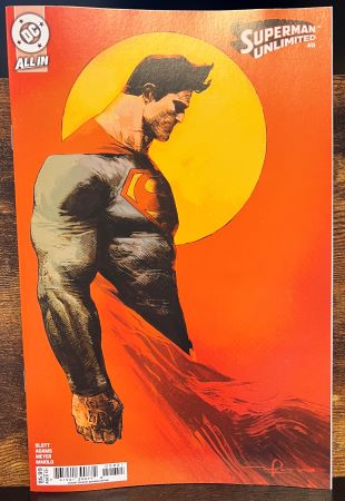 Superman Unlimited #8 Gerardo Zaffino Card Stock Variant (DC Comics)