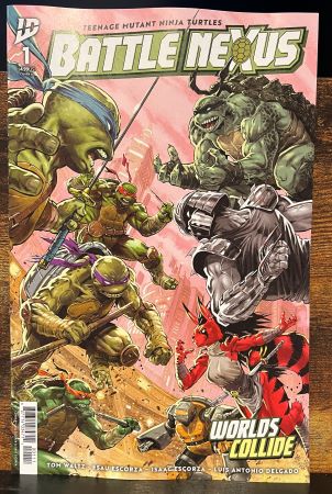 Teenage Mutant Ninja Turtles Battle Nexus #1 cover A (IDW Publishing)