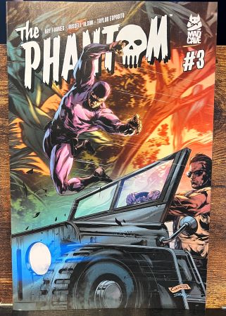 The Phantom #3 Canaan White variant (Madcave Studios)