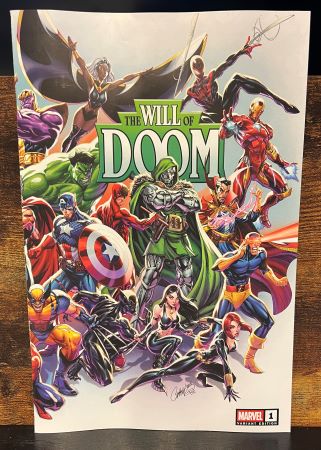 The Will of Doom #1 one-shot J. Scott Campbell wraparound variant (Marvel Comics)