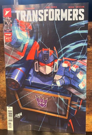 Transformers #27 David Nakayama cover (Image Comics)