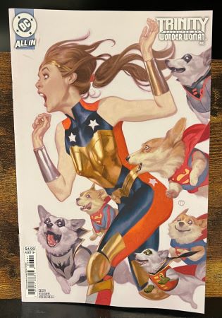 Trinity daughter of Wonder Woman #6 Julian Totino Tedesco Card Stock Variant (DC Comics) final issue