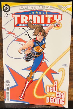 Trinity daughter of Wonder Woman #6 Bruno Redondo Card Stock Variant (DC Comics) final issue