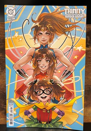 Trinity daughter of Wonder Woman #6 Haining Card Stock Variant (DC Comics) final issue