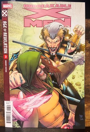 Unbreakable X-men #3 [AOR] Paulo Siqueira variant (Marvel Comics)