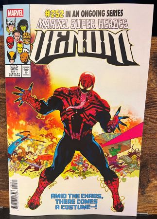 Venom #252 R.B. Silva Homage variant (Marvel Comics)