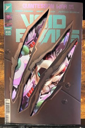 Void Rivals #25 Eric Canete Die Cut Foil variant (Image Comics)