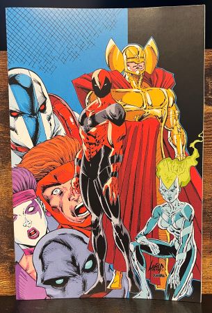 Youngblood #1 second printing cover B Virgin variant (Image Comics)