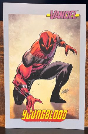 Youngblood #1 second printing cover D Trading Card variant (Image Comics)