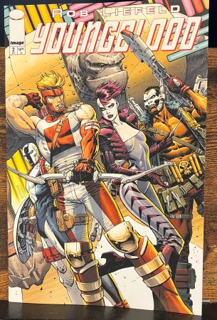 Youngblood #2 cover C Dustin Weaver variant (Image Comics)