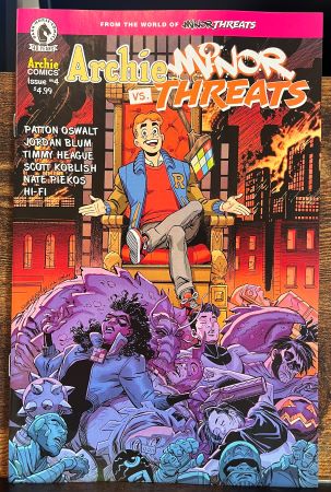 Archie vs Minor Threats #4 cover B (Dark Horse Comics/Archie)
