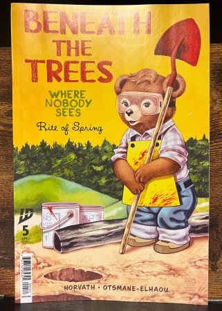 Beneath the Trees where nobody sees Rite of Spring #5 Elizabeth Beals cover (IDW Publishing)