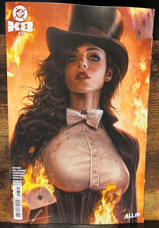 DC K.O. #3 Carla Cohen Card Stock Variant (DC Comics)
