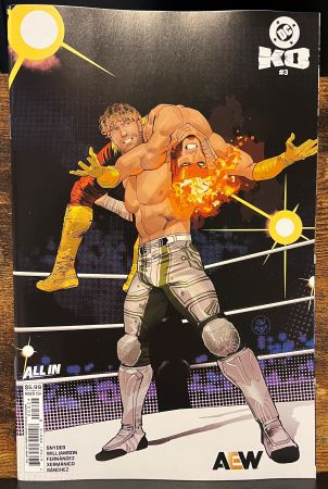 DC K.O. #3 Dan Mora AEW Cameo Card Stock Variant (DC Comics)